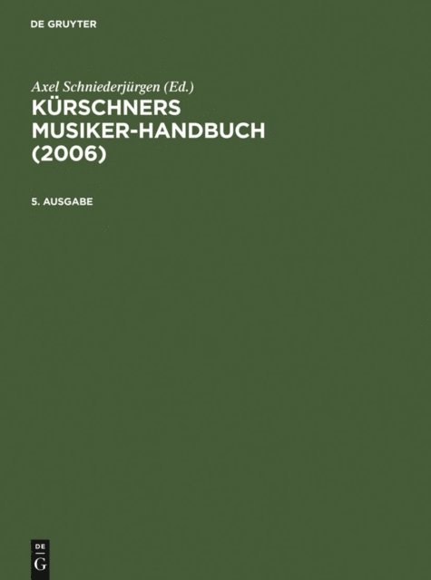 Axel Schniederjurgen - 2006, E-bok