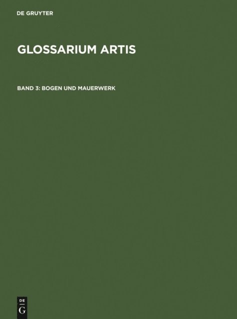 Renate Rieth, Rudolf Huber - Bogen und Mauerwerk, E-bok