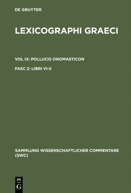 Erich Bethe - Libri VI-X, E-bok