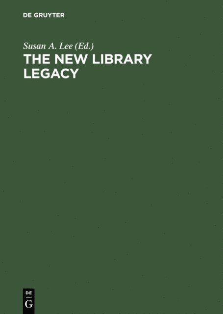 Susan A. Lee - New Library Legacy, E-bok