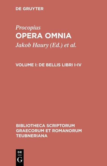 Procopius, Gerhard Wirth, Jakob Haury - De bellis libri I-IV, E-bok