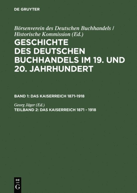Georg Jager - Das Kaiserreich 1871 - 1918, E-bok