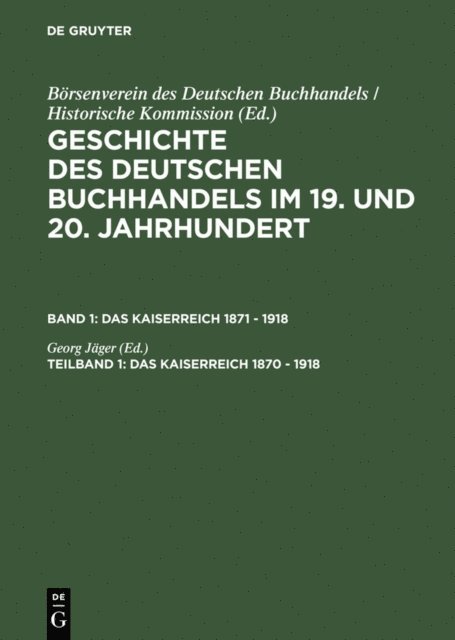 Georg Jager - Das Kaiserreich 1870-1918, E-bok