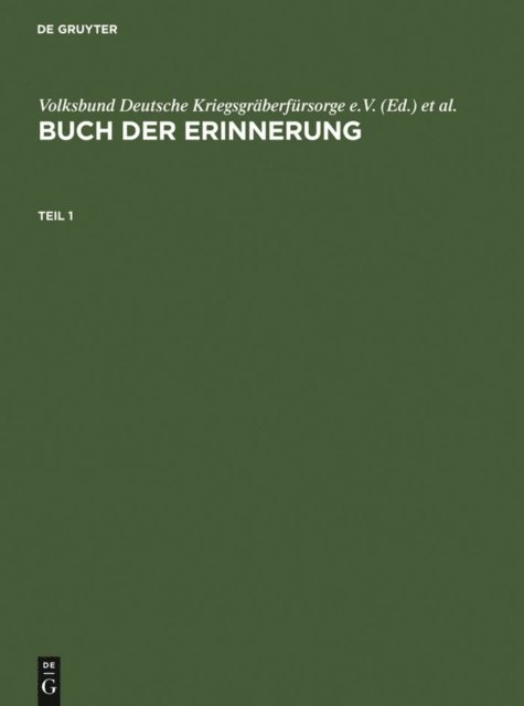 Diana Schulle, Wolfgang Scheffler, Riga-Komitee der deutschen Stadte, Volksbund Deutsche Kriegsgraberfursorge e.V. - Buch der Erinnerung, E-bok