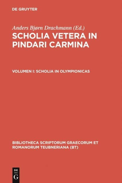 Anders Bjorn Drachmann - Scholia in Olympionicas, E-bok