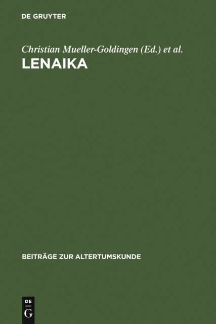 Kurt Sier, Christian Mueller-Goldingen - LENAIKA, E-bok