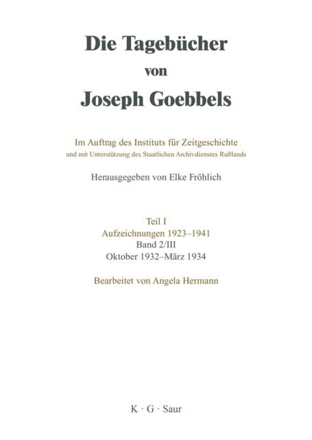 Angela Hermann - Oktober 1932 - März 1934, E-bok