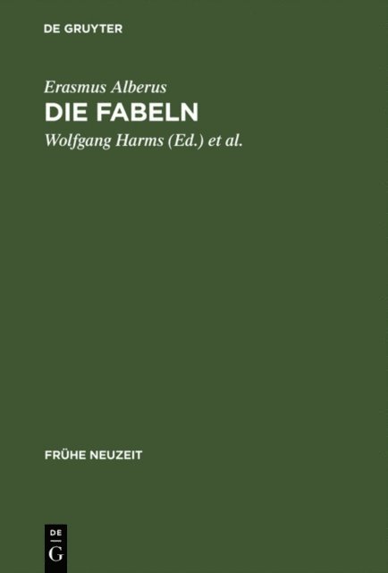 Ludger Lieb, Herfried Vogel, Wolfgang Harms - Die Fabeln, E-bok