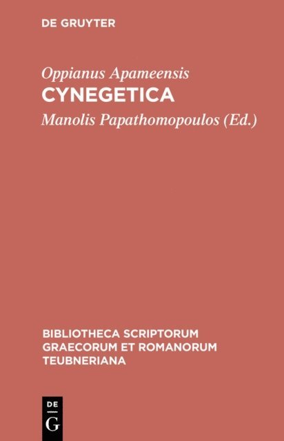 Oppianus Apameensis, Manolis Papathomopoulos - Cynegetica, E-bok