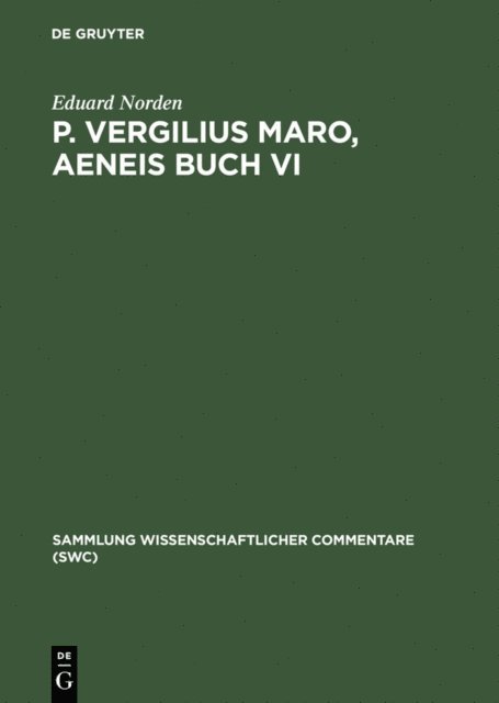 Eduard Norden - P. Vergilius Maro, Aeneis Buch VI, E-bok