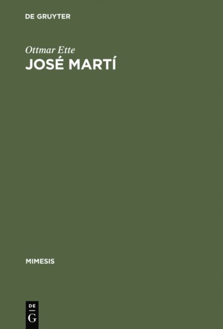 Ottmar Ette - José Martí, E-bok