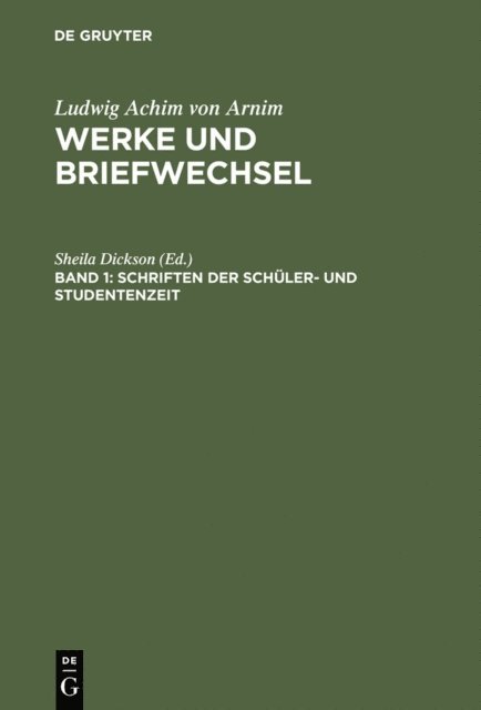 Sheila Dickson - Schriften der Schüler- und Studentenzeit, E-bok