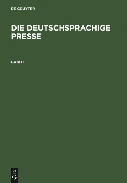 Bruno Jahn - Die deutschsprachige Presse, E-bok