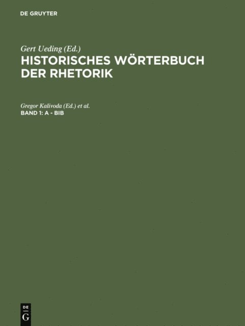 Franz-Huber Robling, Gregor Kalivoda - A - Bib, E-bok