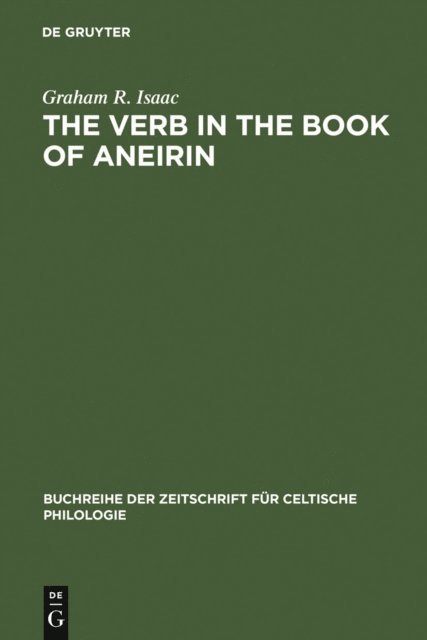 Graham R. Isaac - Verb in the Book of Aneirin, E-bok
