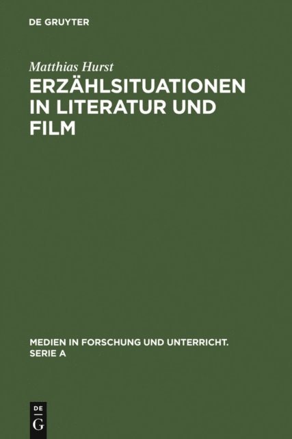 Matthias Hurst - Erzählsituationen in Literatur und Film, E-bok