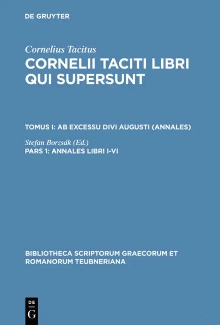 Cornelius Tacitus, Stefan Borzsak - Annales libri I–VI, E-bok. Tillgänglighet: Lägg i varukorg