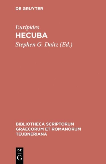 Euripides, Stephen G. Daitz - Hecuba, E-bok