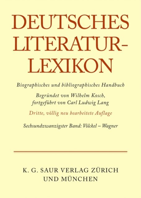 Völckel - Wagner, E-bok