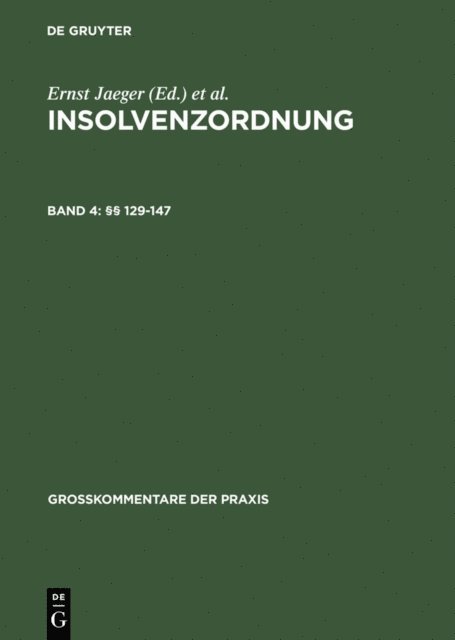 Wolfram Henckel - §§ 129-147, E-bok