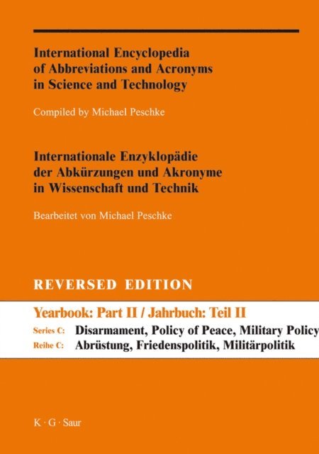 Michael Peschke - A-Z Reversed Edition, E-bok