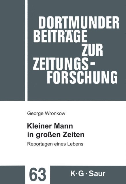 George Wronkow, Karen Peter - Kleiner Mann in großen Zeiten, E-bok