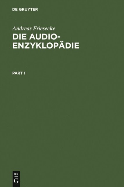 Andreas Friesecke - Die Audio-Enzyklopädie, E-bok