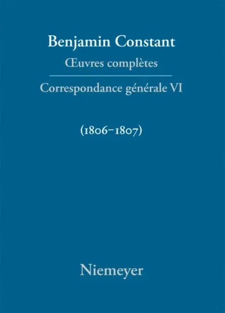Adrienne Tooke, Paul Delbouille - Correspondance générale 1806–1807, E-bok. Tillgänglighet: Lägg i varukorg