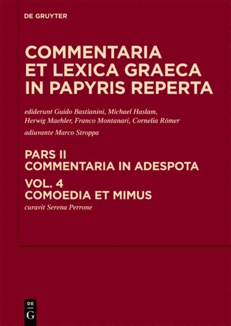 Serena Perrone - Comoedia et mimus, E-bok