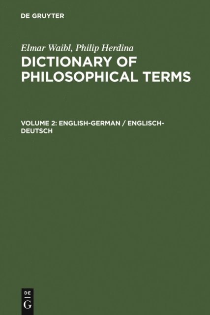 Philip Herdina, Elmar Waibl - English-German / Englisch-Deutsch, E-bok