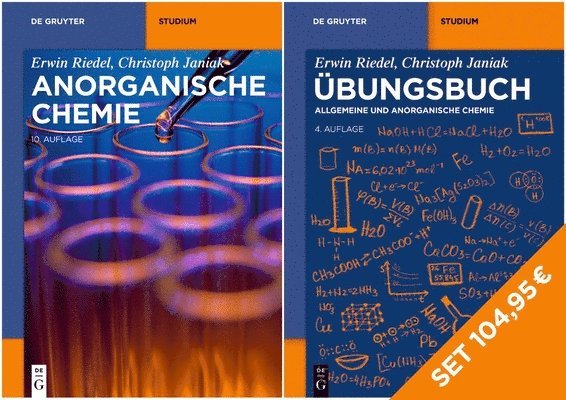 Erwin Riedel, Christoph Janiak - [Set Anorganische Chemie, 10.A. Und Übungsbuch Allgemeine Und Anorganische Chemie 4.A.], Häftad. Tillgänglighet: Tillfälligt slut