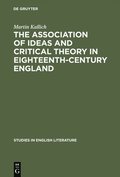 The association of ideas and critical theory in eighteenth-century England