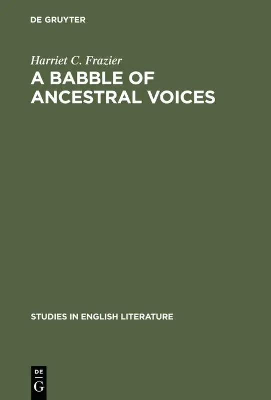 Harriet C. Frazier - babble of ancestral voices, Inbunden. Tillgänglighet: Lägg i varukorg