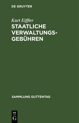 Staatliche Verwaltungsgebühren
