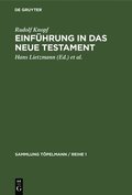 Einf�hrung in Das Neue Testament
