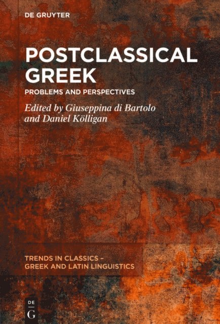 Daniel Kolligan, Giuseppina di Bartolo - Postclassical Greek, E-bok