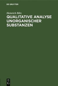 Qualitative Analyse Unorganischer Substanzen