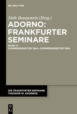 Dirk Braunstein - Sommersemester 1964 - Sommersemester 1969, Häftad