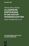 Allgemeine Einfhrung in die Naturwissenschaften