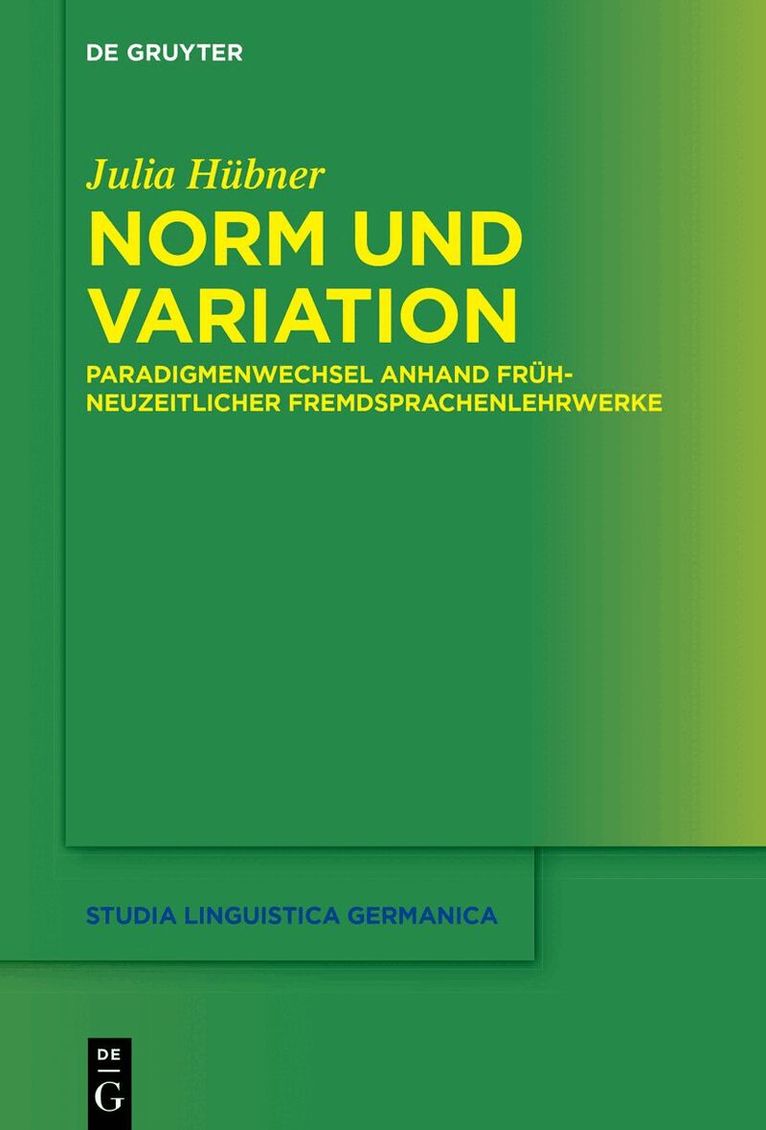 Julia Hübner - Norm und Variation, Inbunden