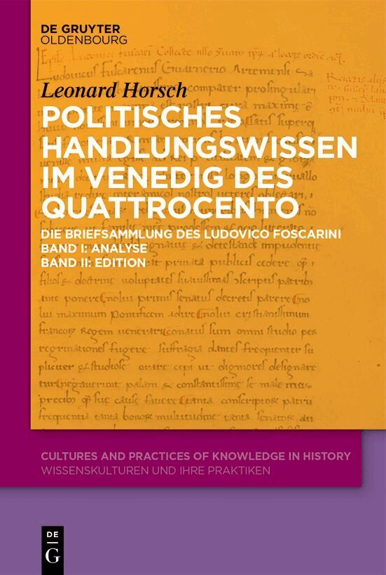Leonard Horsch - Politisches Handlungswissen im Venedig des Quattrocento, Inbunden. Tillgänglighet: Tillfälligt slut