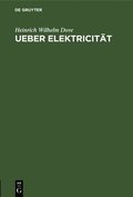 Ueber Elektricit�t