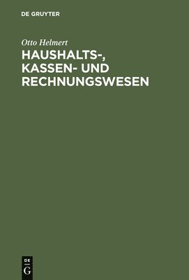 Haushalts-, Kassen- Und Rechnungswesen