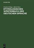 Etymologisches Wrterbuch der deutschen Sprache
