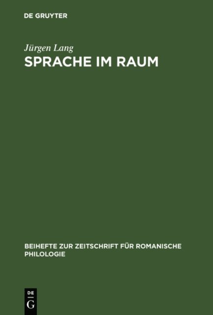 Jurgen Lang - Sprache im Raum, E-bok