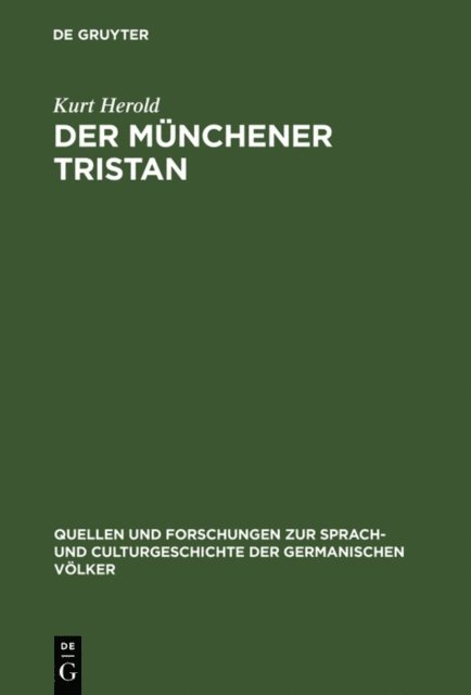 Kurt Herold - Der Münchener Tristan, E-bok