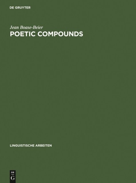 Jean Boase-Beier - Poetic Compounds, E-bok