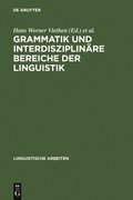 Grammatik und interdisziplinÿre Bereiche der Linguistik