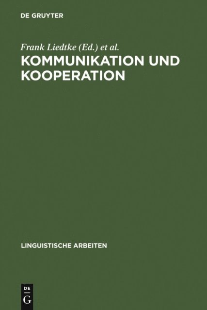 Rudi Keller, Frank Liedtke - Kommunikation und Kooperation, E-bok