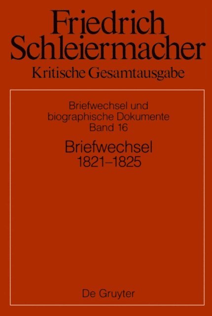Simon Gerber - Briefwechsel 1821–1824, E-bok